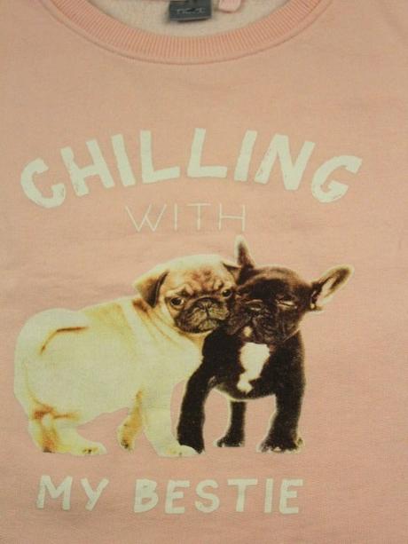 Crop s buldočkami mikina next veľ. 11 r., next,146