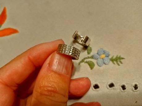 Náušnice striebro kruhy, 