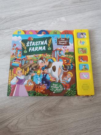 Kniha šťastná farma so zvukmi,