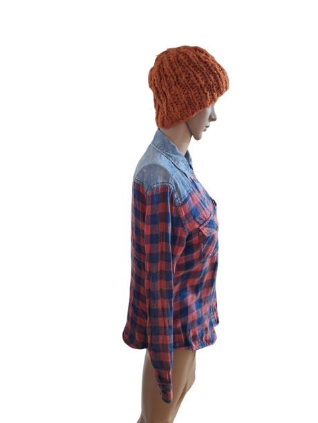 Dámska bavlnená košeľa, denim co,36