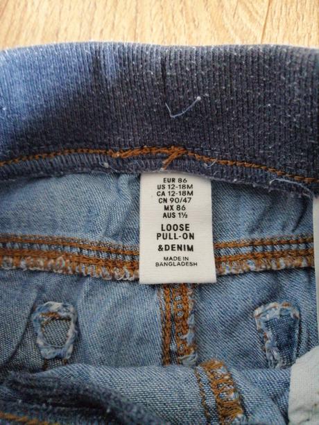 Tenšie rifle, denim,86