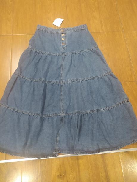 Dlhá riflová sukňa, mohito,l