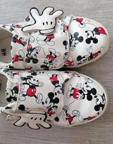 Tenisky mickey, h&m,32