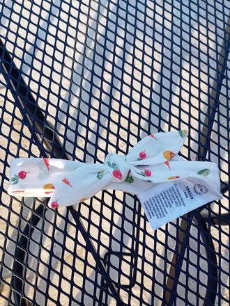 Čelenka s ovocím len oprana, tchibo