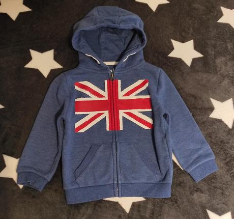 Mikina 2-2,5r 92/98, rebel,92