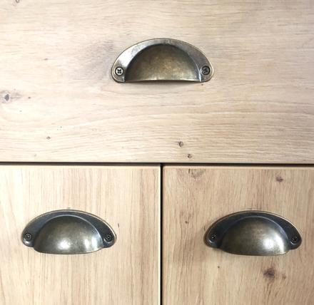 10ks vintage uchytiek-mosadz-nove, 