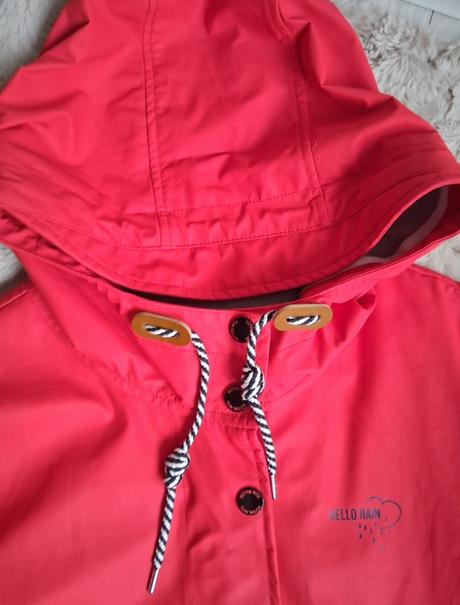 Červená bundička l/xl, tom tailor,xl