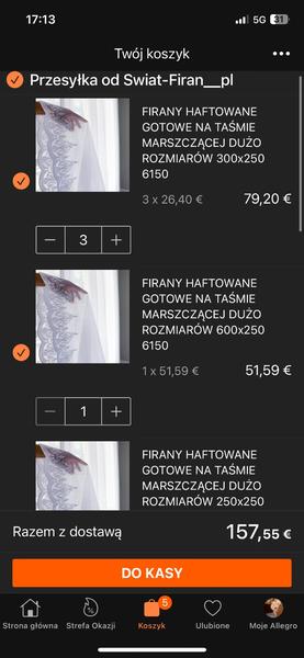 Skúsenosti s objednávaním záclon na Allegro