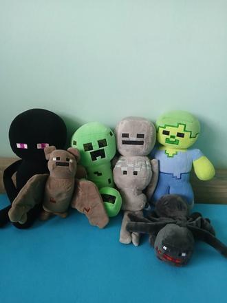 Plyšáky minecraft, 