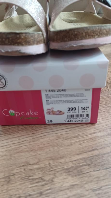 Sandalky cupcake 29, cupcake,29