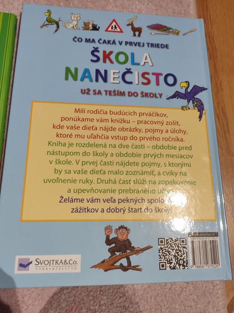 3x knižka pre predškolákov,