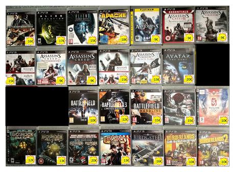 Predam hry na playstation 3,