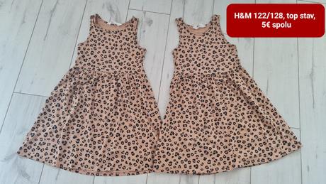 Šaty h&m 122/128, 122
