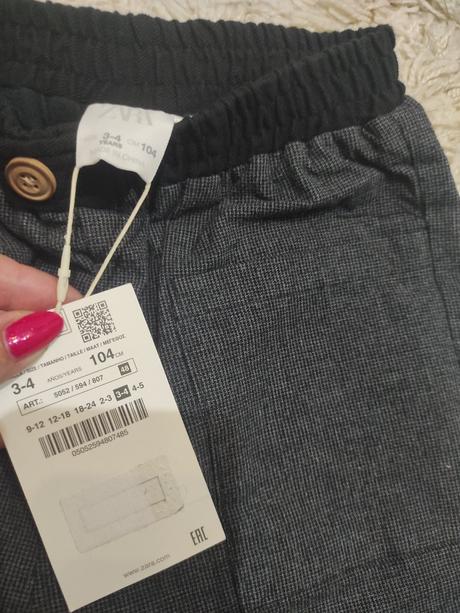 Zara elegantné nohavice, zara,104