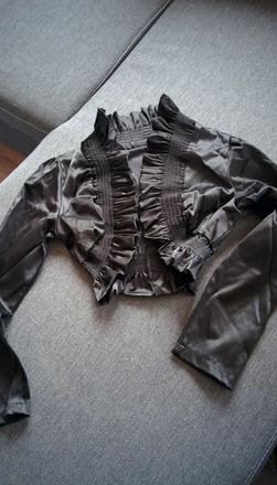 Saténové bolerko, s