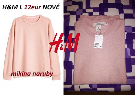 Mikina hm, mikina santa reserved, h&m,l