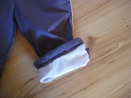 Podšívané športové nohavice, h&m,86