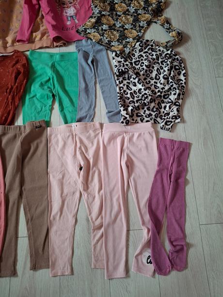 Predám balík letno-jesenného oblečenia pre dievča, 104–116