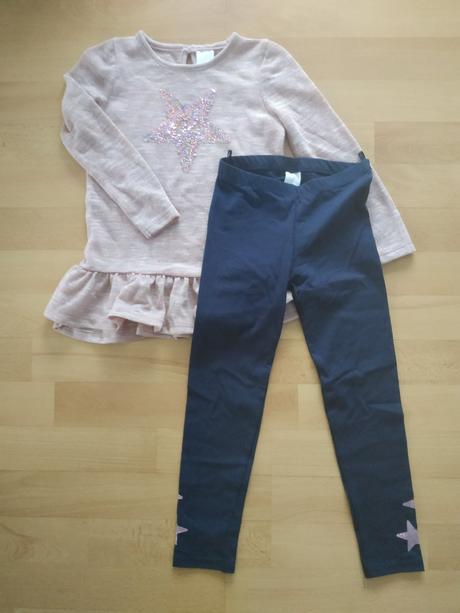 Prekrásny dievčensky komplet veľ. 110, palomino,110