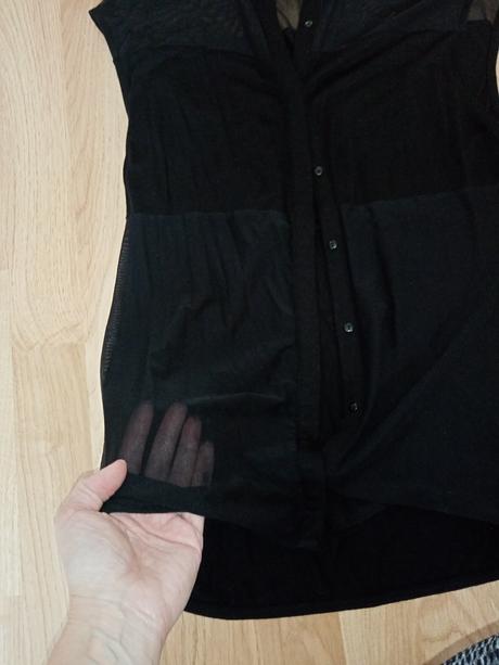 Tričko zara transparentné, zara,s