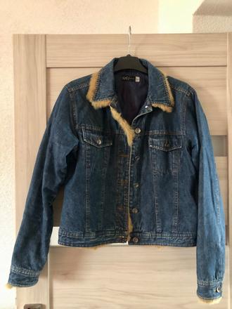 Krátka riflová bunda, m