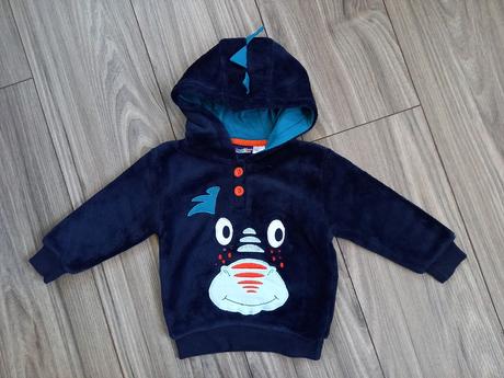 Huňatá mikina-top stav, lupilu,74