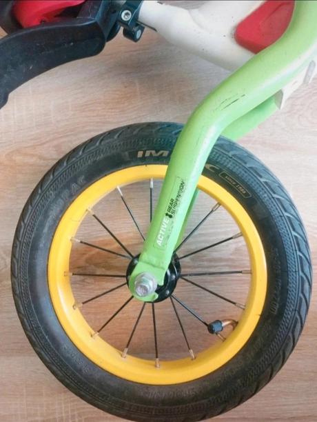 Odľahčené odrážadlo puky lr ride s blatníkom, puky