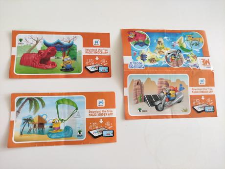 Papieriky serie z maxi kinder,