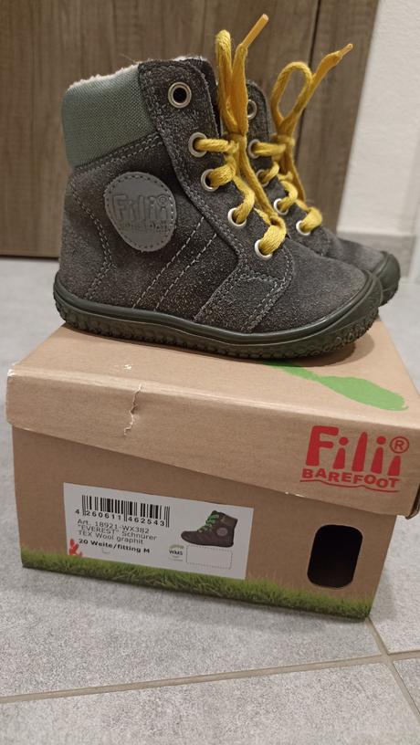 Zimné barefoot filii everest, veľ.20, filii,20