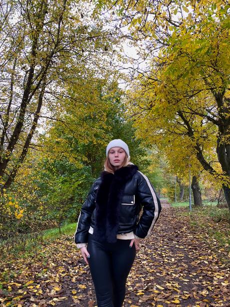 Dámska zimná bunda, s