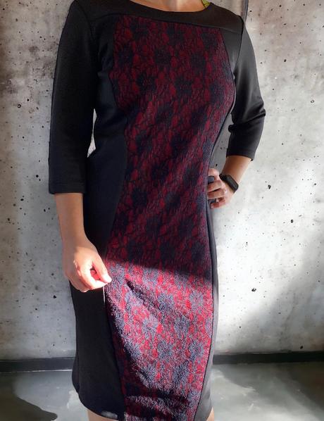 Puzdrove midi saty s krajkou, m