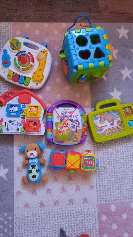 Hračky zvukove,