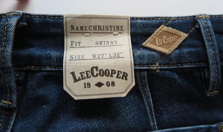 Dámske džínsy lee cooper (strih christine skinny), lee cooper,s