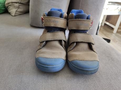 Zimné kožené čižmy, d.d.step,29