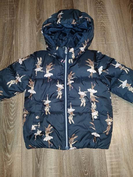 Zimna bunda, h&m,128