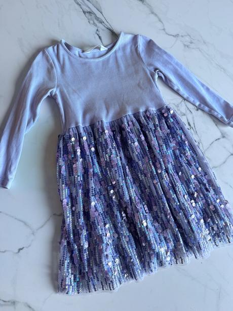 H&m šaty s flitrami 116, h&m,116