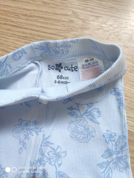 Modré legínky veľ.68, pepco,68