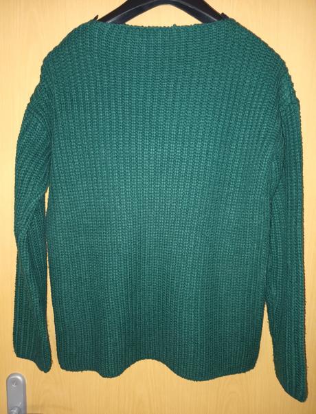 Tmavozeleny pulover 36, reserved,36