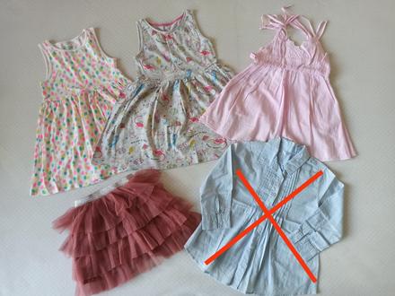 Letný balík pre dievča veľ. 98/104, 86–98