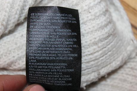 Pletená vesta h&m v. s, h&m,s