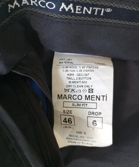 Pánske svadobné sako 46 slimfit, <50