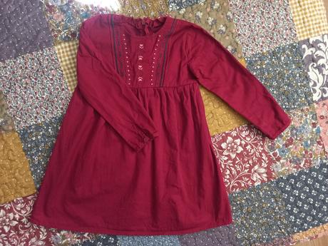 Elegantné bordové šatočky, lupilu,98