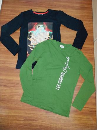 2 tričká spolu za 5 eur, lee cooper,m