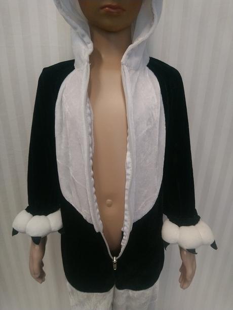 Kostým zamatový panda, fiori paolo, 2-3r, 92-98 cm, 