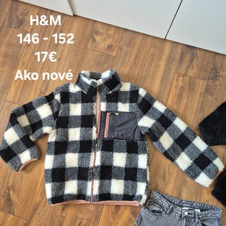 Bunda teplá, h&m,146