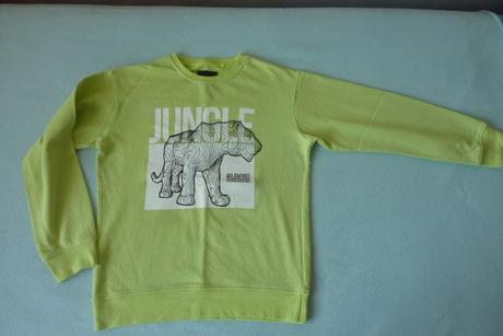 Limetkovo-zelená mikina,v.152, reserved,152