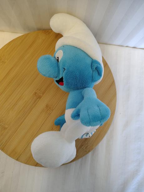 Plyšový klasický šmoulka regular smurf 2008, 30 cm,