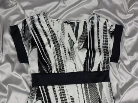 Kvalitné saténové šaty, h&m,s