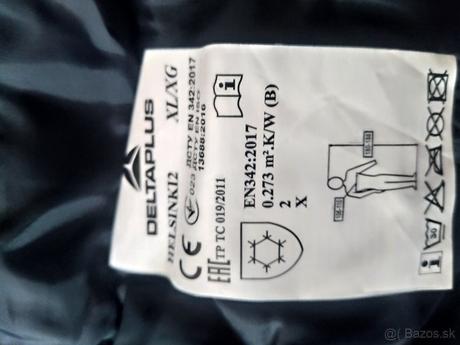 Zimná pracovná bunda delta plus helsinki2, xl