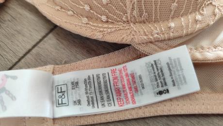 Podprsenky 2ks 75b, f&f,75b